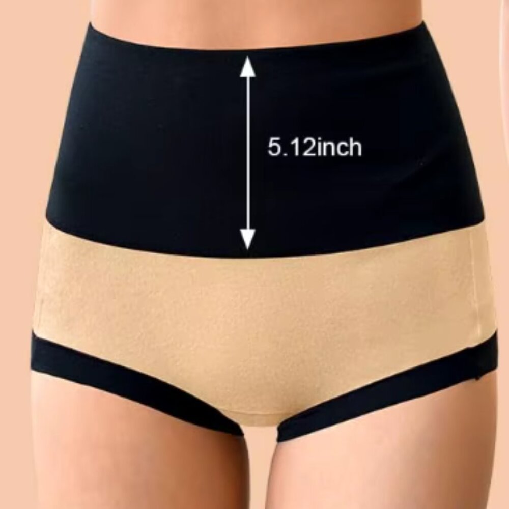 Free Pair! Smuthie High Waist Shapewear Shorts Tummy Compression 4 Pack + 1 - Picture 9 of 16